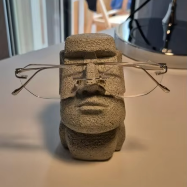 MOAI EYEGLASS STAND