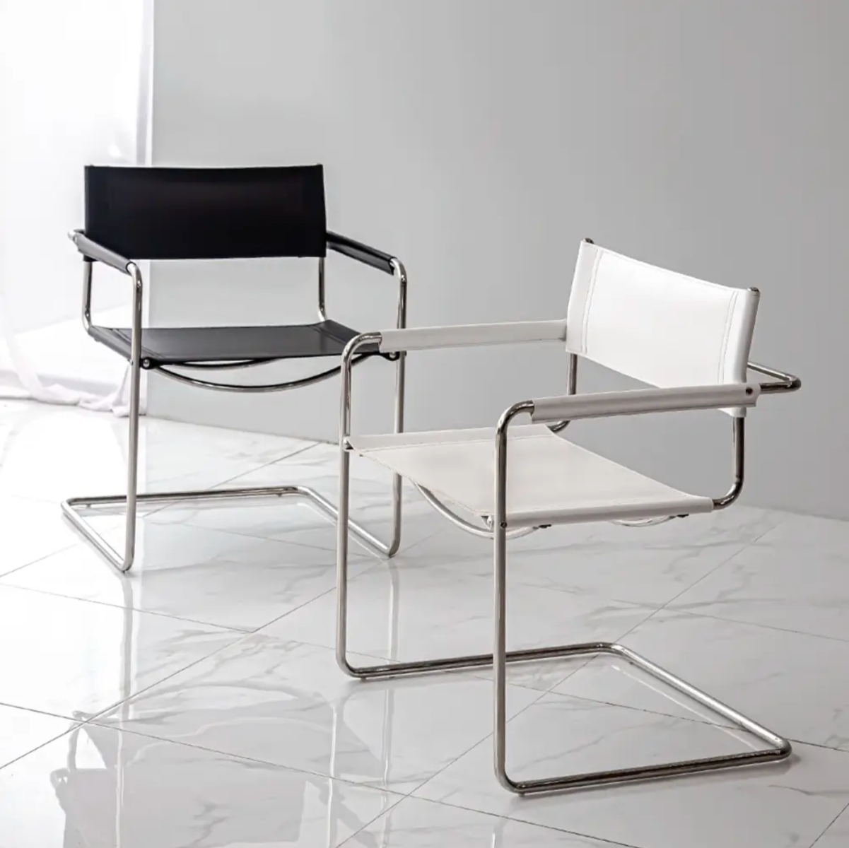 Sleek Cantilever Chair