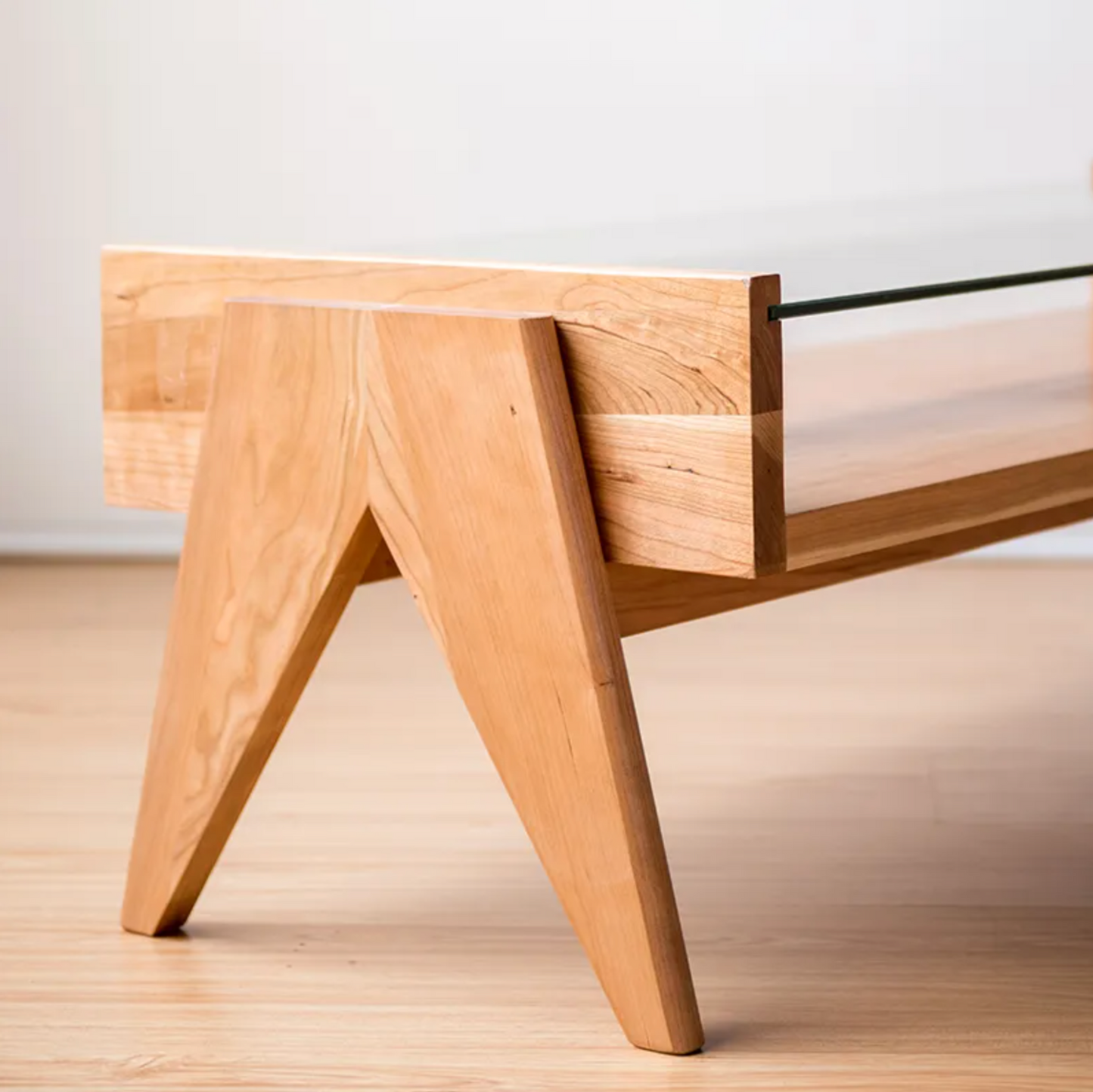 Nordic Glass-Top Table