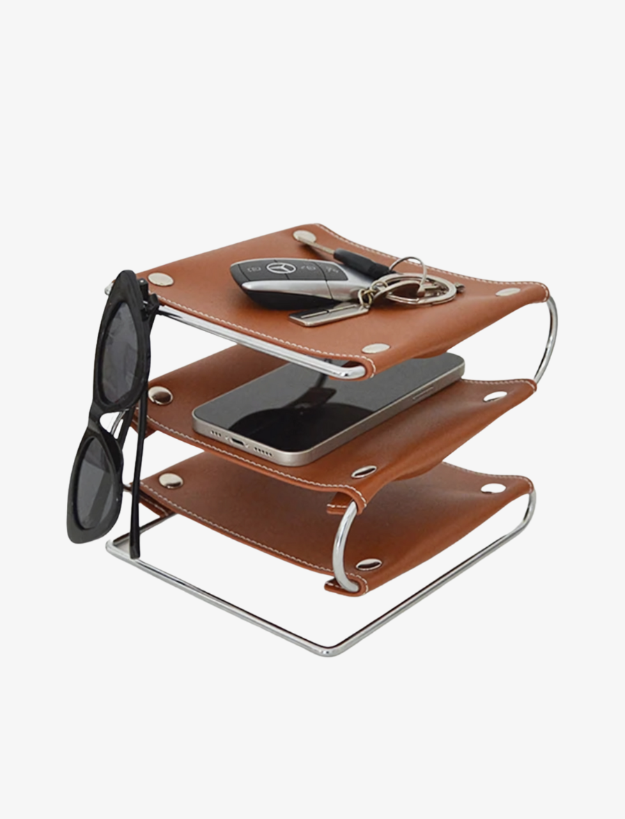 Leather Desk Organizer