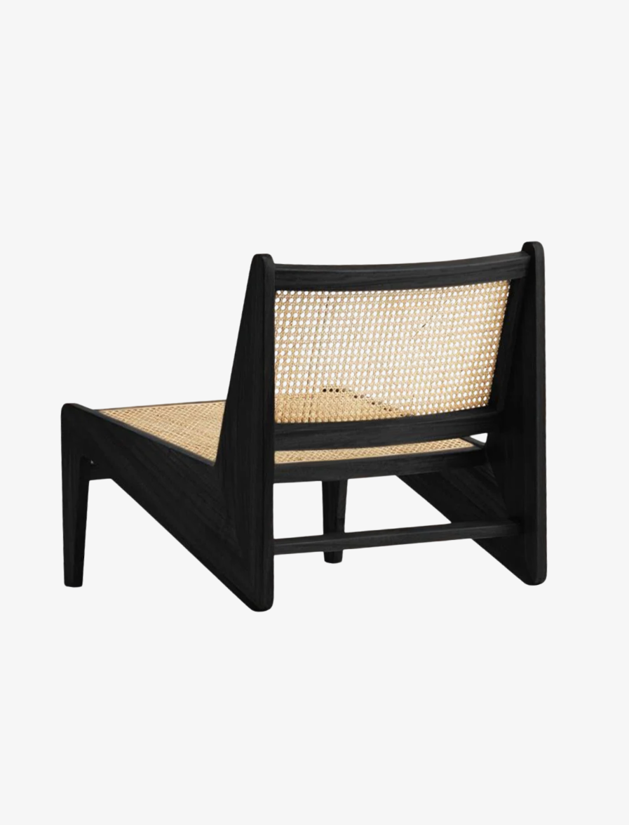 WOOD RATTAN WOVEN CHAIR
