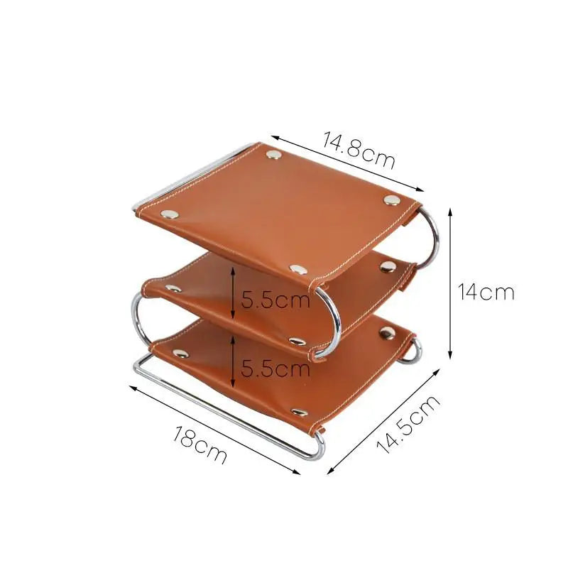 Leather Desk Organizer