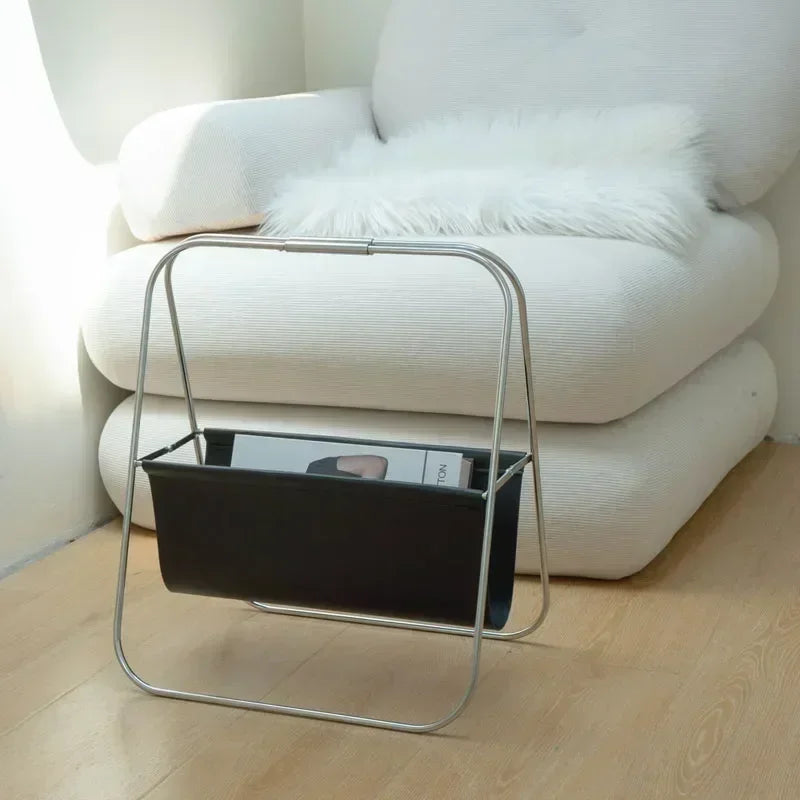 Leather Frame Rack