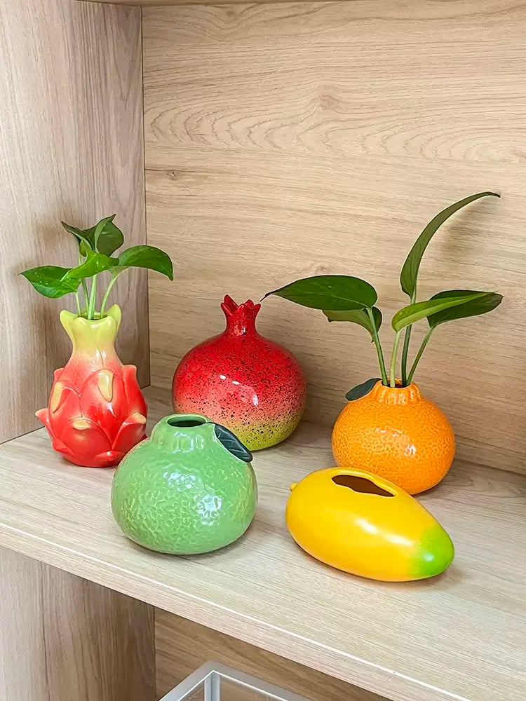Fruity Bloom Mini Vase
