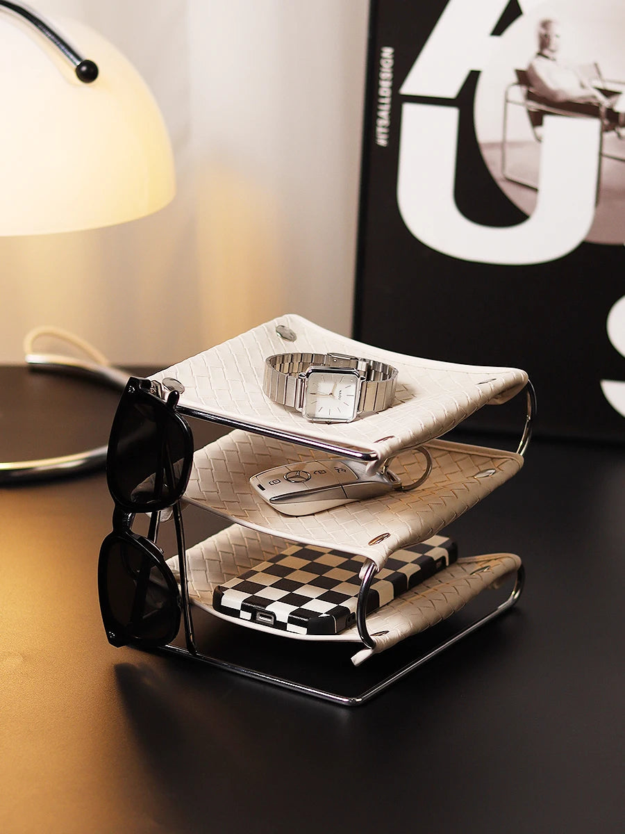 Leather Desk Organizer