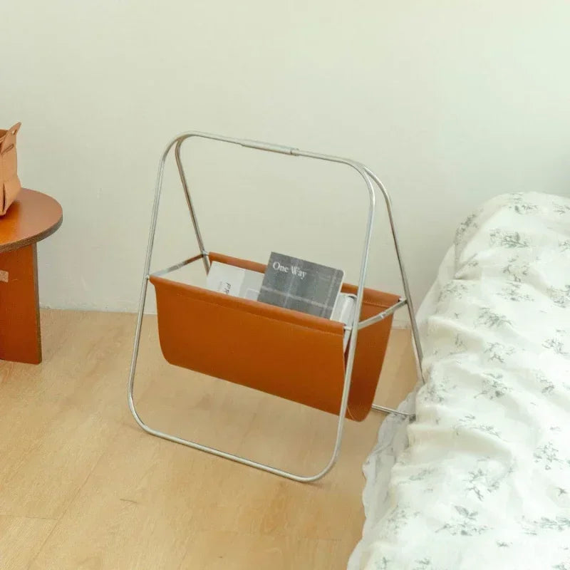 Leather Frame Rack