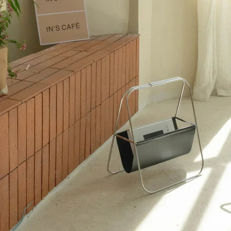 Leather Frame Rack