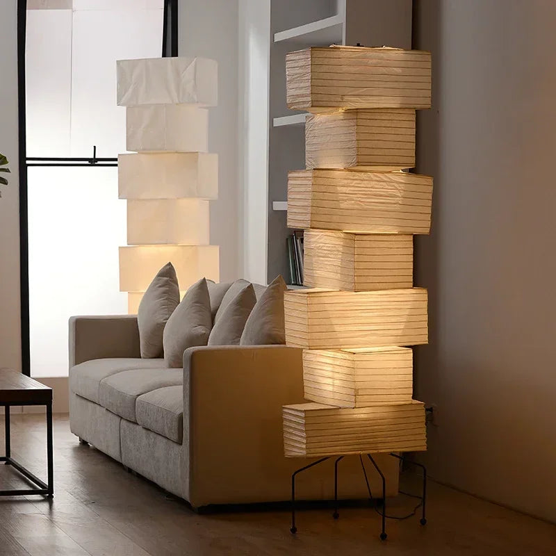 Kagami Tower Floor Lamp