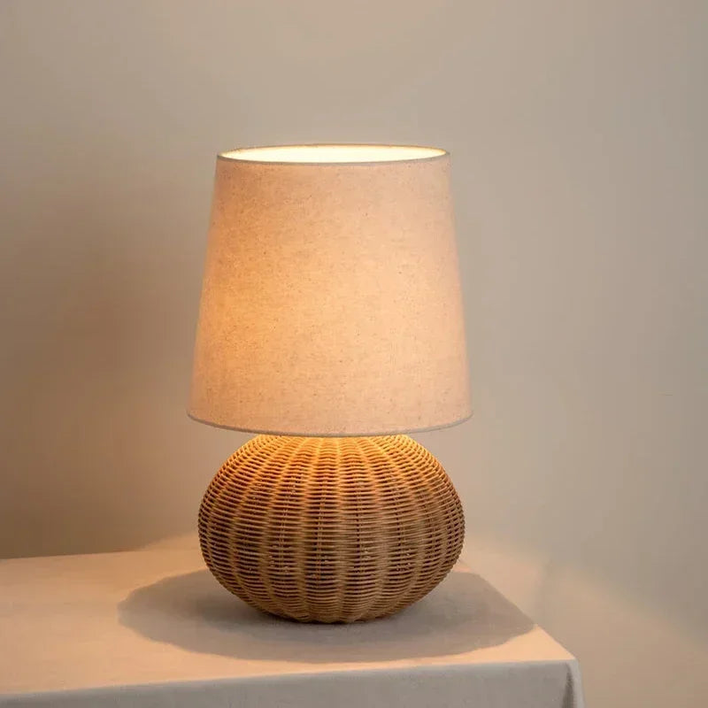 Rattan Glow Lamp