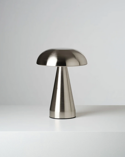 SIMPLE METAL MUSHROOM LAMP
