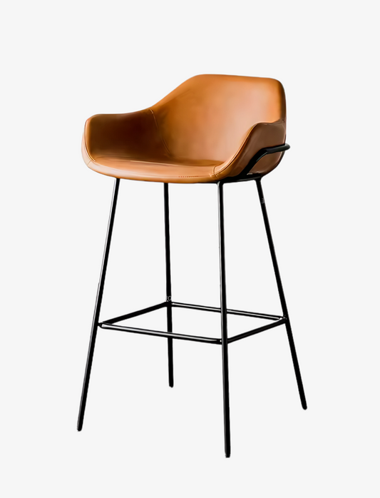 Leather Bar Stool