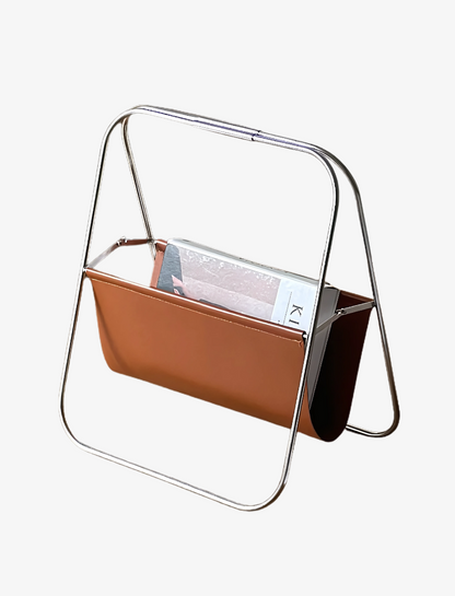 Leather Frame Rack