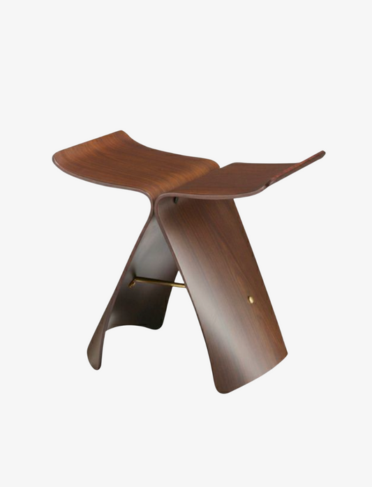 Butterfly Wood Stool