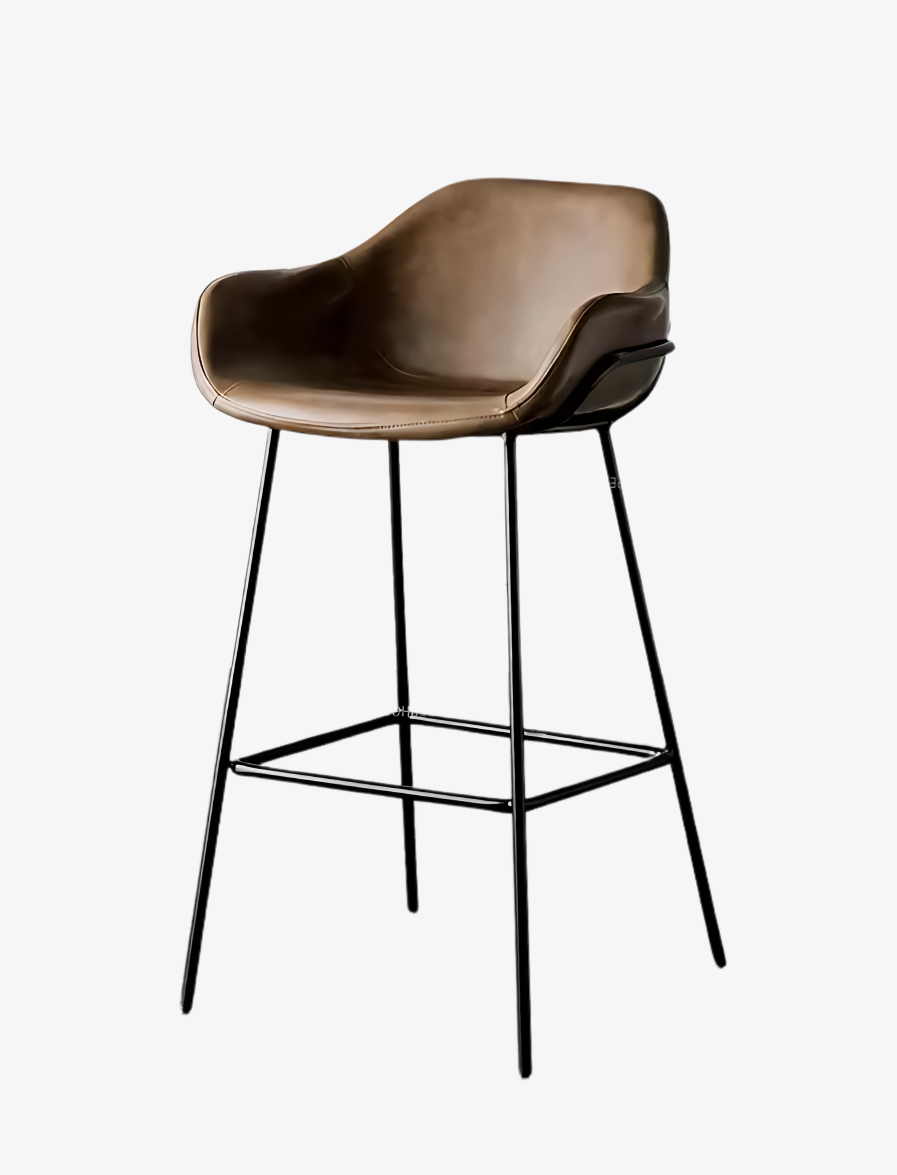 Leather Bar Stool