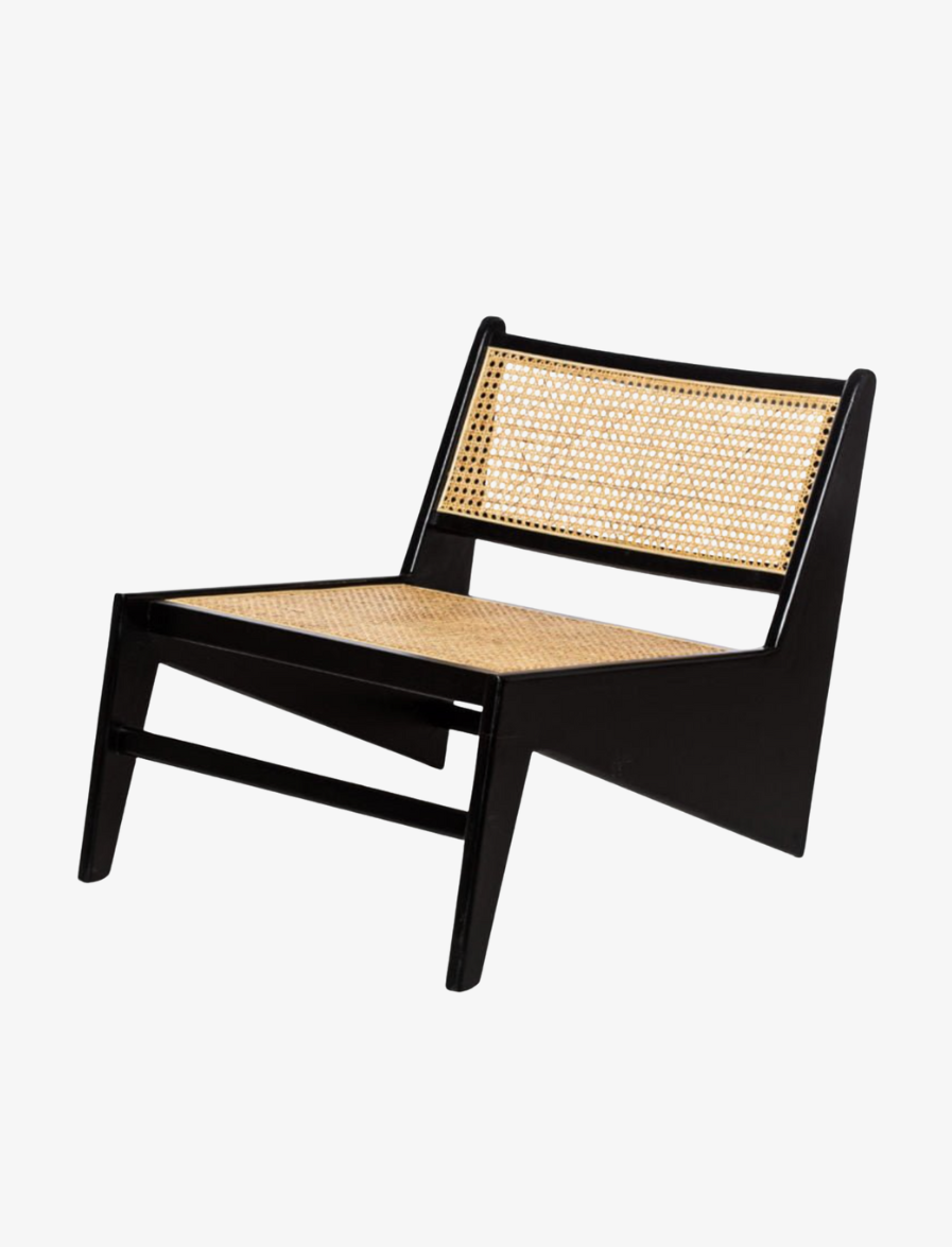 WOOD RATTAN WOVEN CHAIR