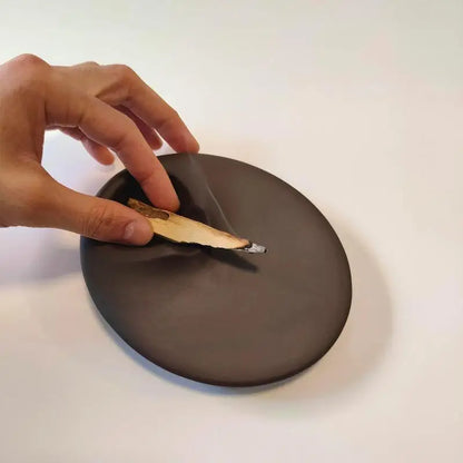 CERAMIC INCENSE PLATE