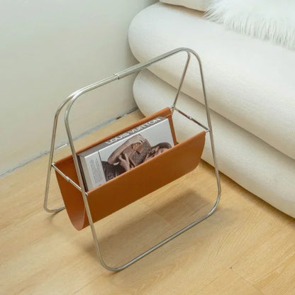 Leather Frame Rack