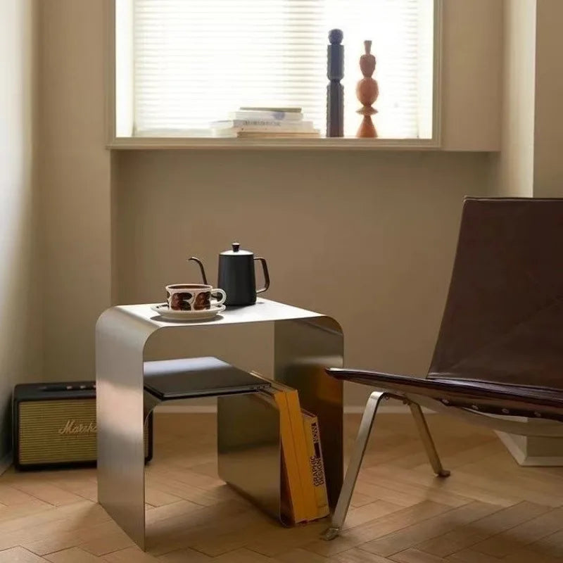 Stainless Steel Curve Table